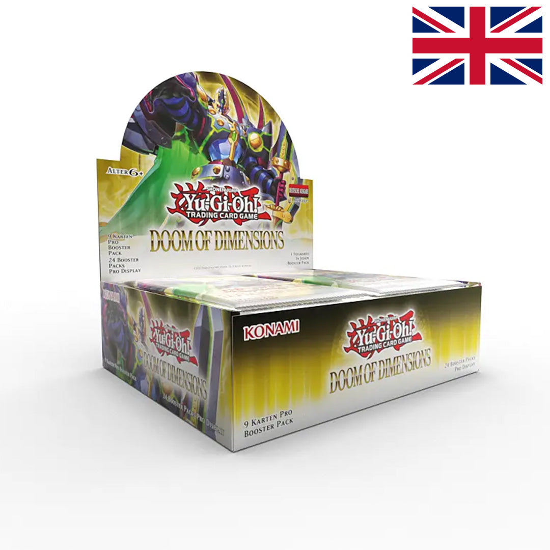 Doom of Dimensions – Yu-Gi-Oh! Booster Display - 🇬🇧 Englisch CoolUp Cards